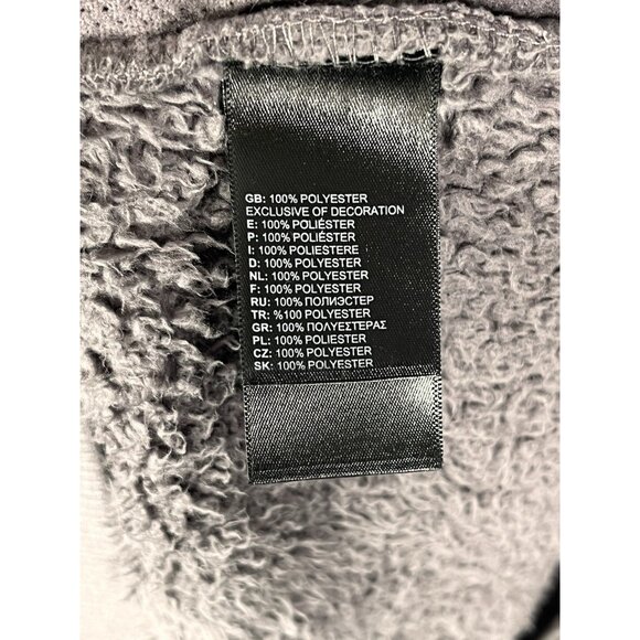 THE NORTH FACE Women's Purple Hooded Campshire Bomber Full Zip Fleece XL - Picture 3 of 5